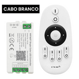 Branco com cabo branco